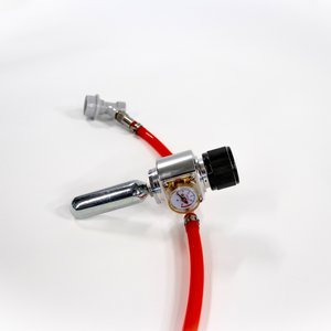 CO2 Regulator with Adapter and Cartridge