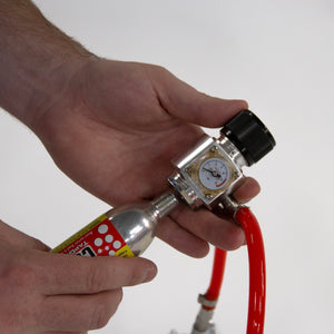 CO2 Regulator Closeup