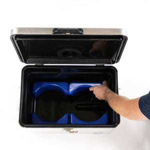 Cooler Keg with Ice Packs