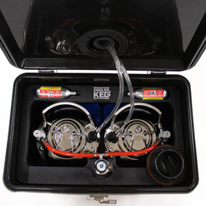 Inside Cooler Keg Filled