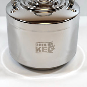 Keg with Cooler Keg Logo