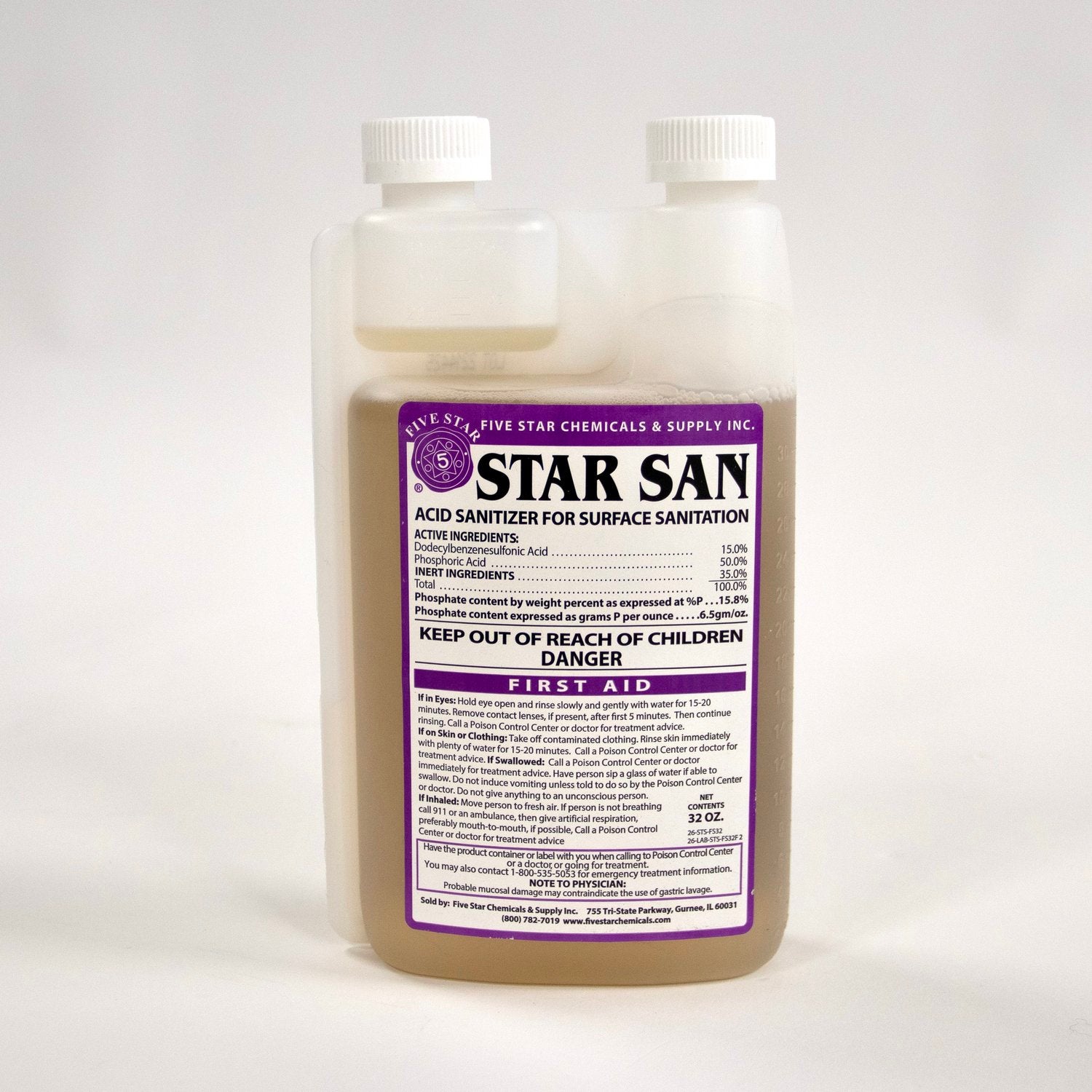 Star San HB 473ml - Tu Cerveza Casera