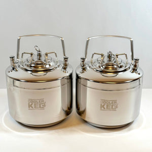 Two Cooler Keg Stainless Steel Kegs