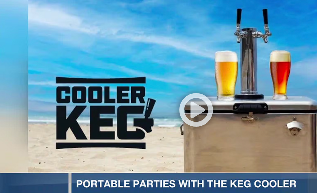 Fox 19 Now segment on the Cooler Keg for tailgate season