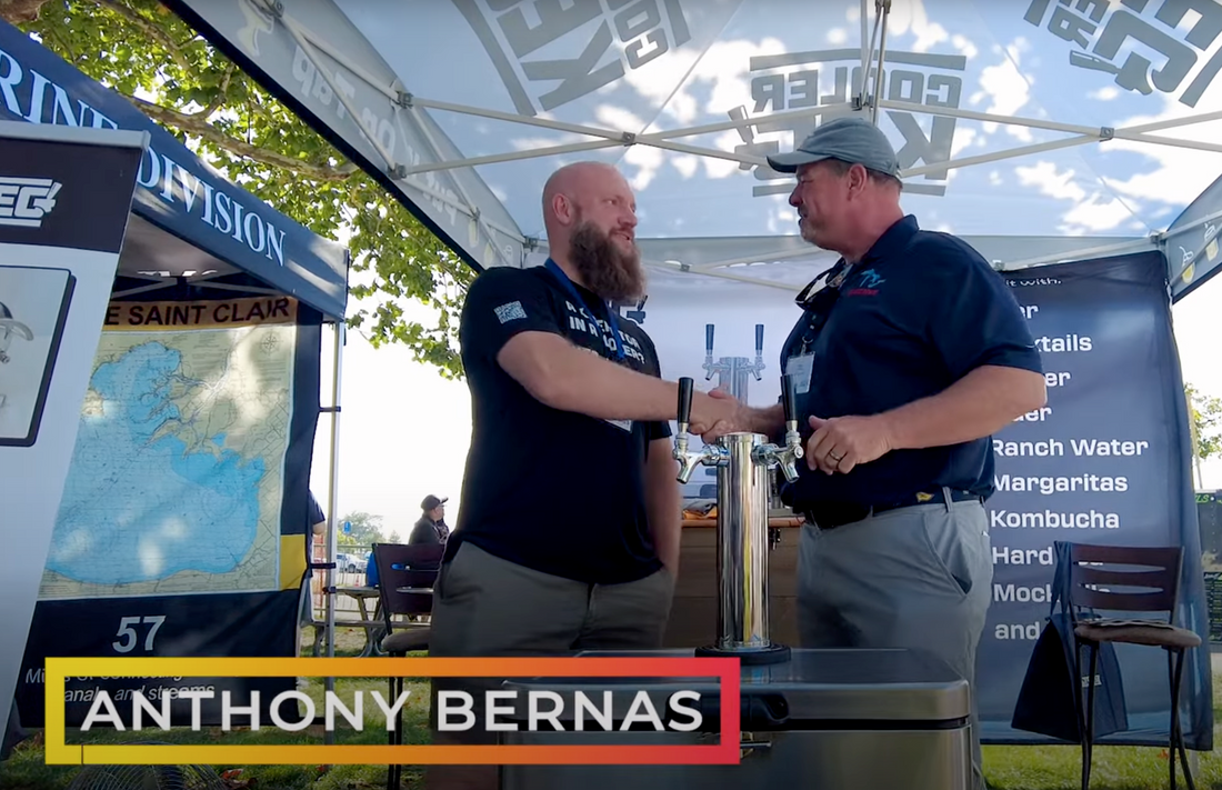 Cooler Keg at the Metro Boat Show