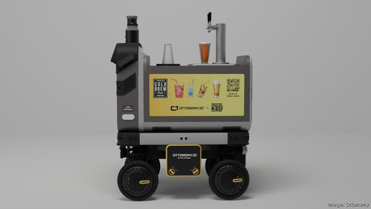 Cooler Keg Partners with Ottonomy to debut robo-bartender at CES