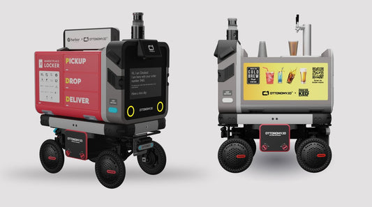 Get your beer from an app-connected roving robot with the Ottobot Brew